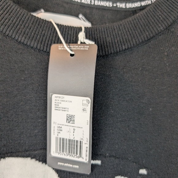 Adidas golf graphic sweater size L BNWT - Picture 4 of 13